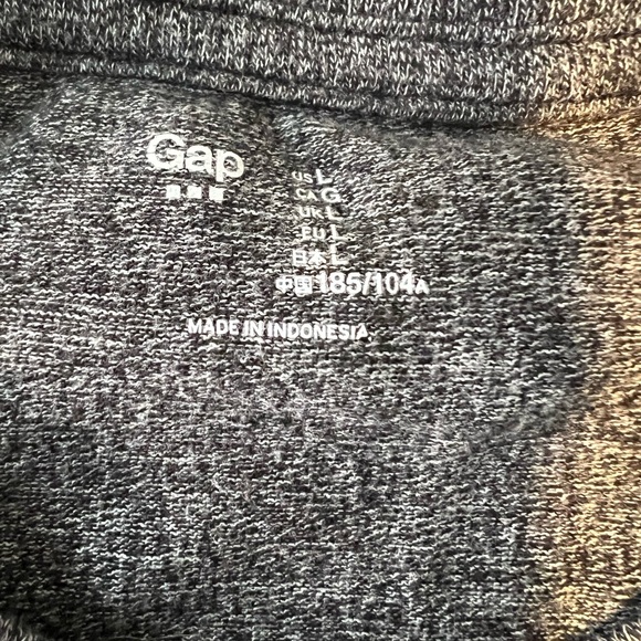 GAP mens short sleeve tee marled - Picture 3 of 3
